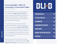 Tablet Screenshot of blib.be